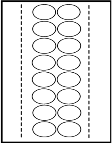 Avery&reg; Insertable Style Edge&trade; Plastic Dividers Template