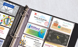 Clear Business Card Holder