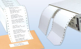 Dot Matrix Printer Labels