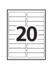 Avery&reg; Multi-Use removable labels Template
