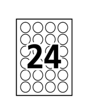Avery&reg; Removable Colour Coding Labels Template