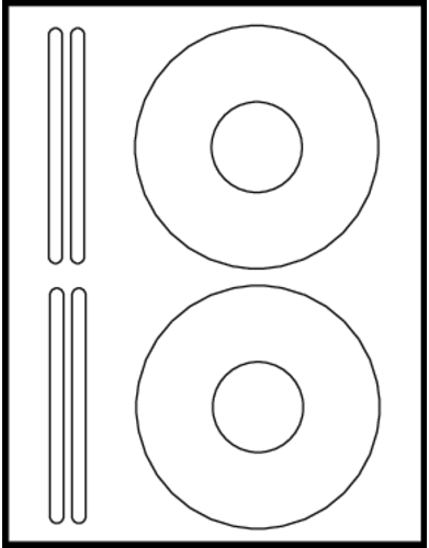 Avery&reg; Media Labels Template
