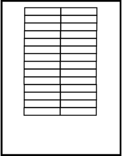 Avery&reg; Insertable Dividers Template