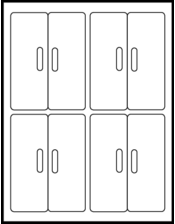 Avery&reg; Name Badge Labels Template