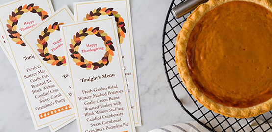 Avery<sup>™</sup>Autumn Comforts Templates
