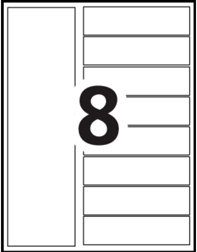 Avery&reg; Ready Index&reg; Customizable Table of Contents Dividers Template