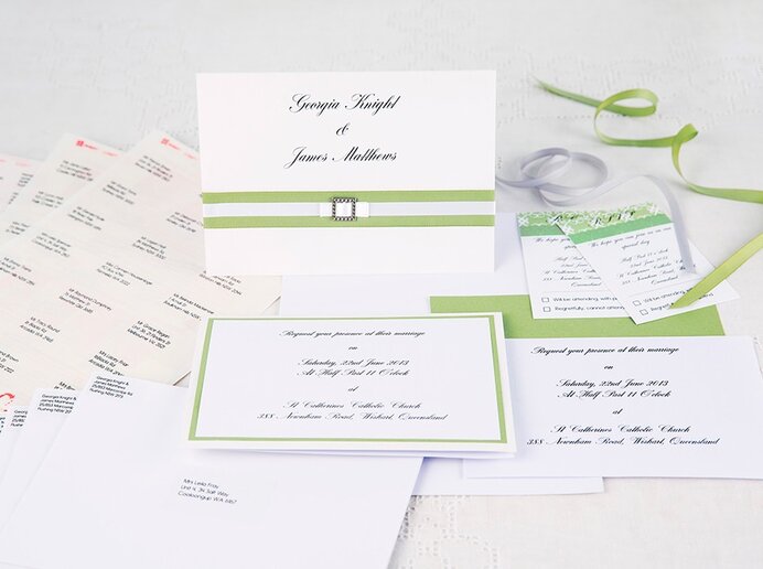 Faire-part pour le mariage