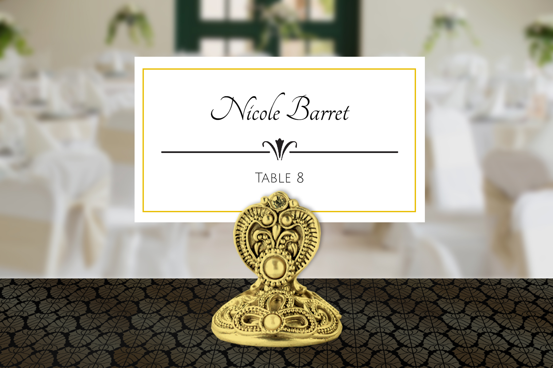 Place Card Settings