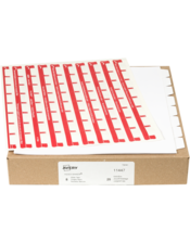  Print & Apply Clear Label Dividers