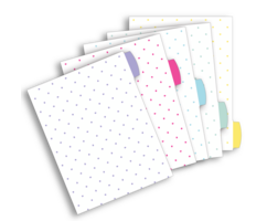 Avery big tab reversible mini dots dividers