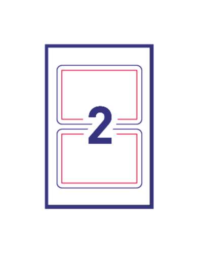 Avery&reg; Name Badge Labels   -TBD Template