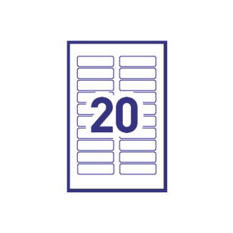 Avery&reg; Identification Labels Template