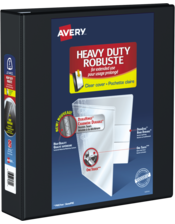  Heavy Duty View Binder