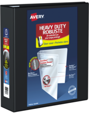  Heavy Duty View Binder