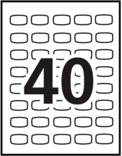Avery&reg;  Big Tab&trade; Printable  Label Dividers Template