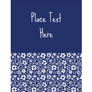 Small Floral Blue