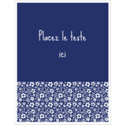 Petit bouquet bleu