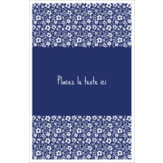 Petit bouquet bleu