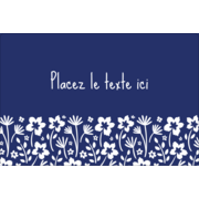 Petit bouquet bleu