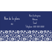Petit bouquet bleu