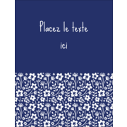 Petit bouquet bleu