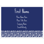 Small Floral Blue