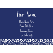 Small Floral Blue