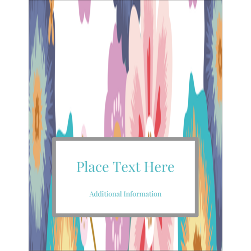 Big Floral predesigned Label and Card template for your next project ...