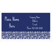 Small Floral Blue
