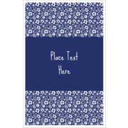Small Floral Blue