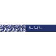 Small Floral Blue