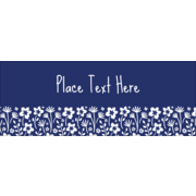 Small Floral Blue