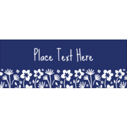 Small Floral Blue