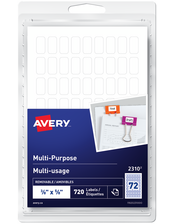  Multi-Purpose Removable Labels