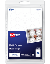  Multi-Purpose Removable Labels