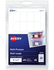 Étiquettes Multi-usage Amovibles 