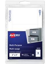 Étiquettes Multi-usage Amovibles 