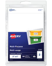 Étiquettes Multi-usage Amovibles