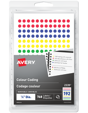  Removable Colour Coding Labels