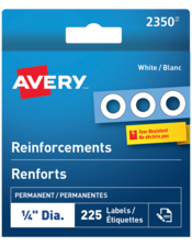  White Reinforcement Labels