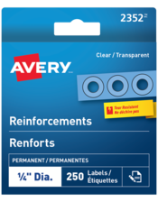  Clear Reinforcement Labels