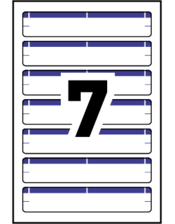 Avery&reg; File Folder Labels Template