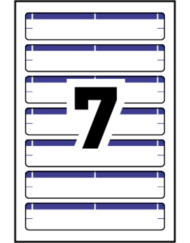 Avery&reg; File Folder Labels Template