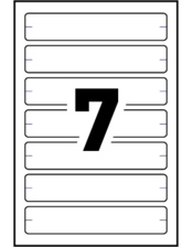 Avery&reg; File Folder Labels Template