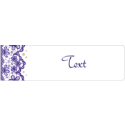 Purple Lace Wedding
