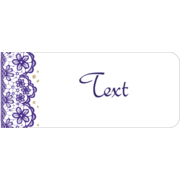 Purple Lace Wedding
