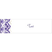 Purple Lace Wedding