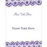 Purple Lace Wedding