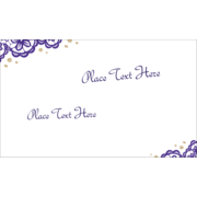 Purple Lace Wedding