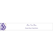 Purple Lace Wedding